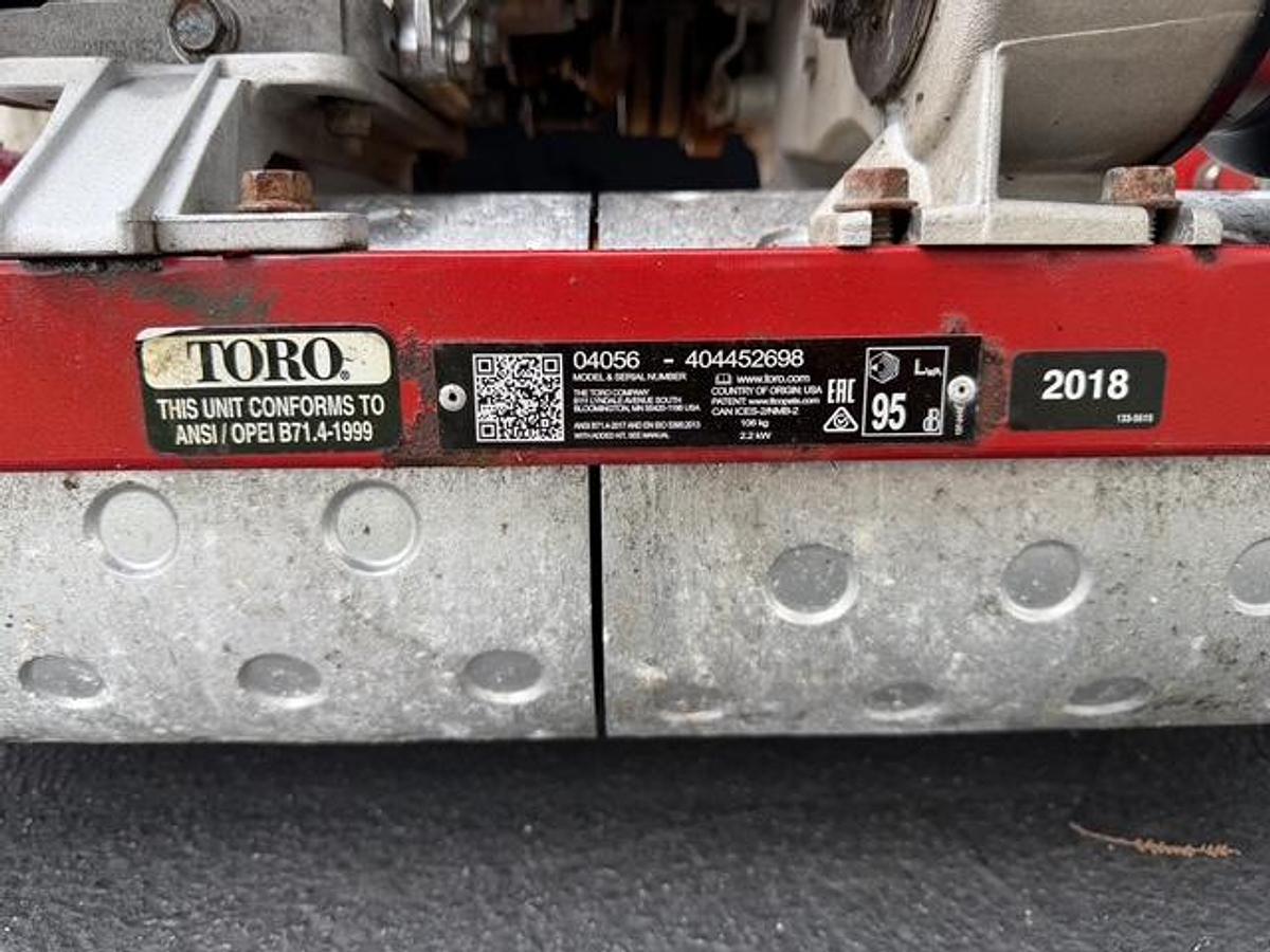 Used 2018 Toro Greensmaster 1600 Model 04056