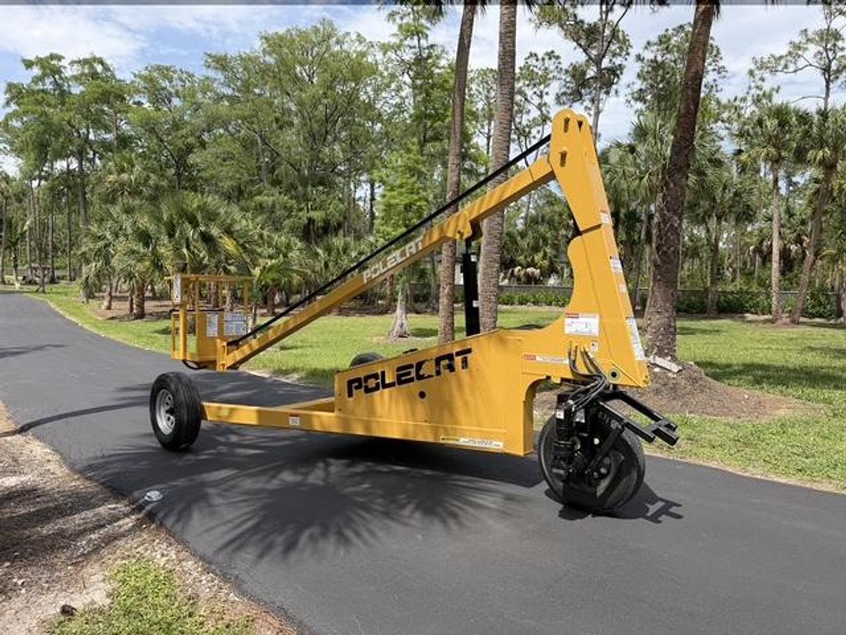 Used Polecat Model 266 Towable Boom Lift