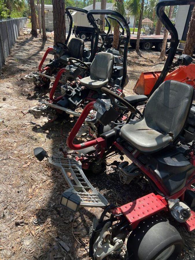Used 2015 Triplex Mowers for Parts or $5,000 for all four machines