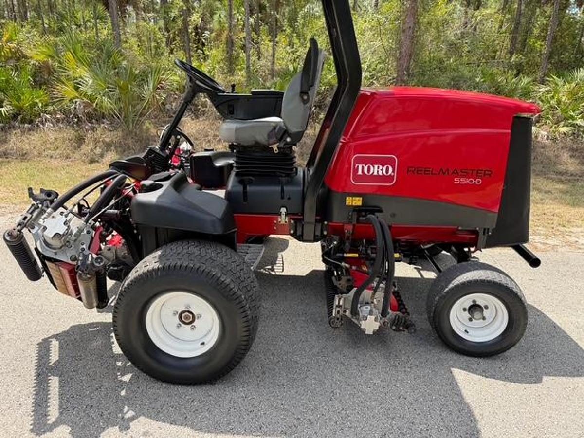 Used 2020 Toro Reelmaster 5510-D Model 03607 with New Reels