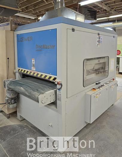 Used 2011 Loewer Discmaster 2DBB Compact used finish brush sander #BM2664