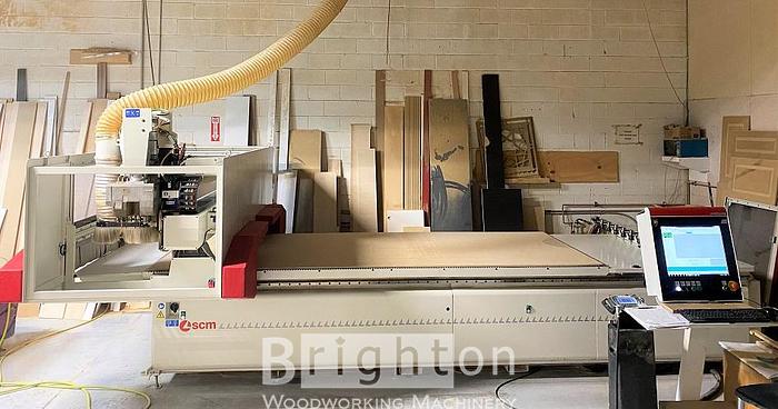 Used 2017 SCM Pratix S15 C used Flat table cnc machine #BBM2503