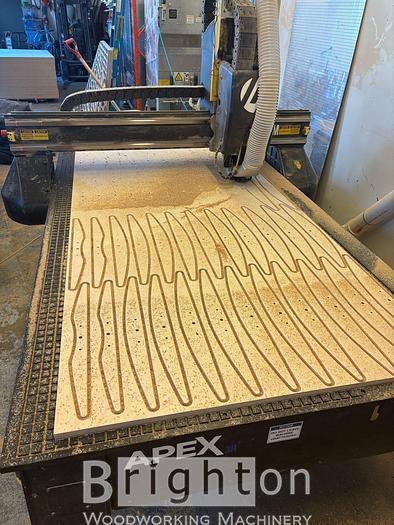 Used 2018 Multicam Apex 3R used 4 x 8 flat table CNC #BM2709