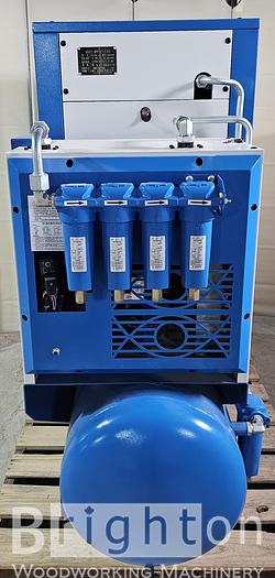 2023 BH Engineering (NEW) 20 HP Air Compressor with air dryer and holding tank. #NBM2391