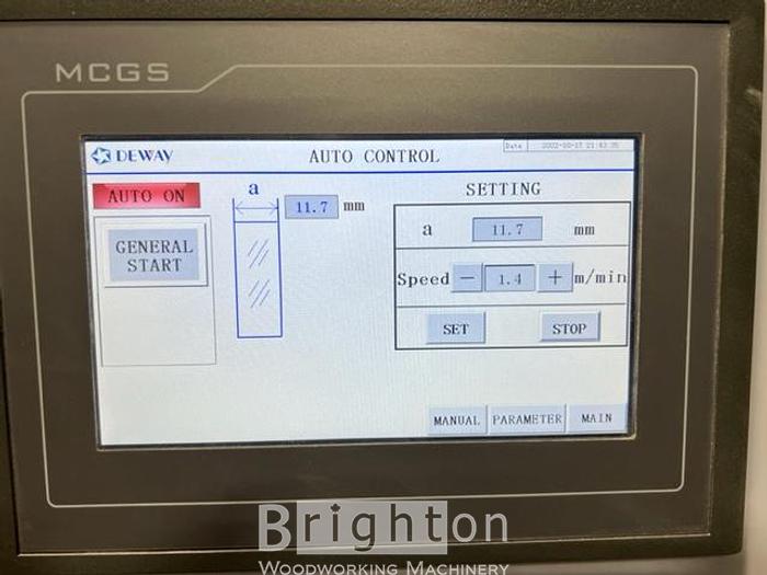 Used 2019 DEWAY MACHINERY CO., LTD. DZJ13 lightly, like new, used polishing machine #BBM2548