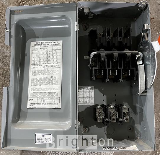 Used ITE 600V 100 Amp and 30 Amp Used Electrical Disconnects #BM2141