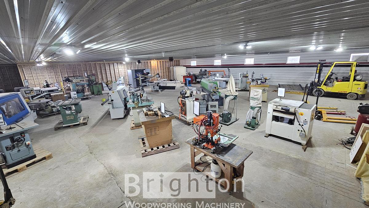 Used SCM, Silver, Robland, Felder, Ritter, Vitap, Hyster, Delta, Craftex, Blum, etc Various Models of industrial Woodworking machinery, Forklift, Phase Converter system, transformers, reduced to sell. #BM2864