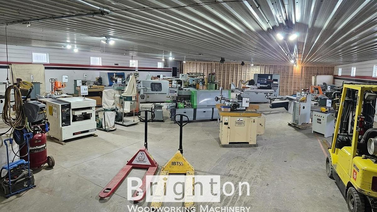 Used SCM, Silver, Robland, Felder, Ritter, Vitap, Hyster, Delta, Craftex, Blum, etc Various Models of industrial Woodworking machinery, Forklift, Phase Converter system, transformers, reduced to sell. #BM2864