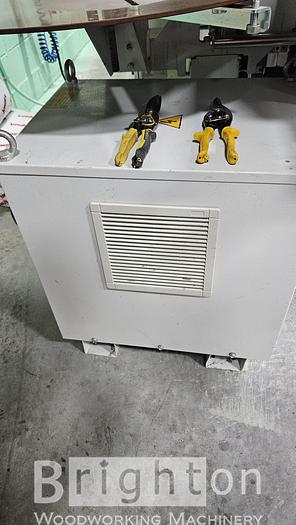 Used 2016 Biesse Akron 1440A used edgebander with Corner Rounding and Premilling ++ #BM2661