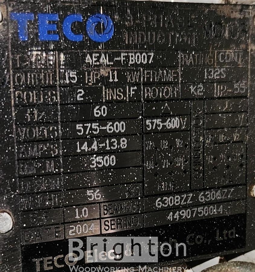 Used 2008 Cantek Leadermac  LMC-623P used 6 head moulder. #BM2700