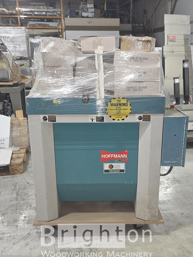 Used 2001 hoffmann PP2 used Dovetail Routing Machine #BBM2794