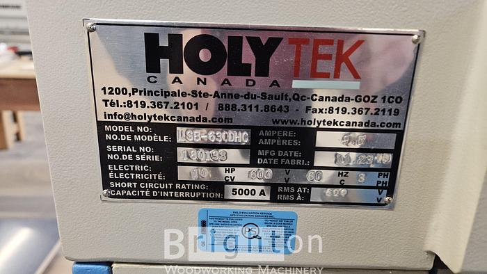 Used 2023 Holytek LSD-630DHC lightly used, like new 24 inch planer with insert knives #BM2662