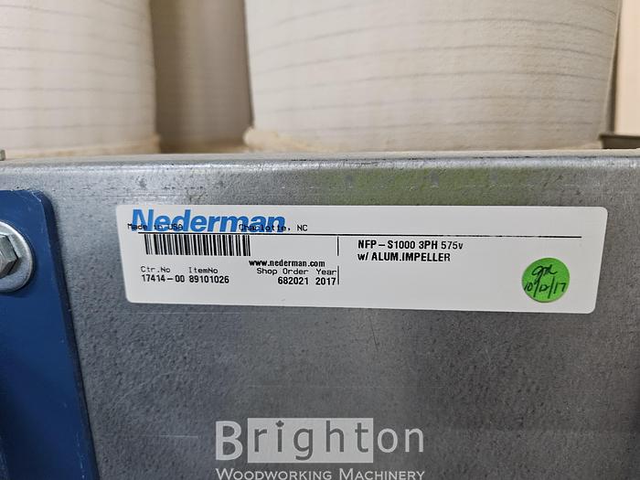 Used 2017 Nederman Used Dust Collector #BM2513