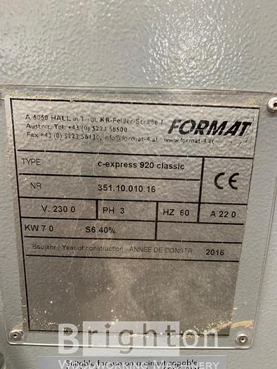 Used 2016 Felder c-express 920 classic Used CNC #BM2493