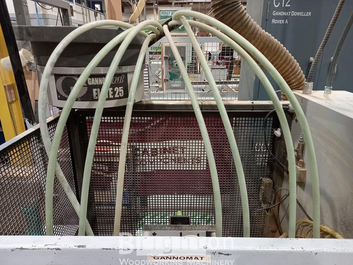 Used 2002 Gannomat 0410/S Elite 25 used drill and dowel machine #BBM2468