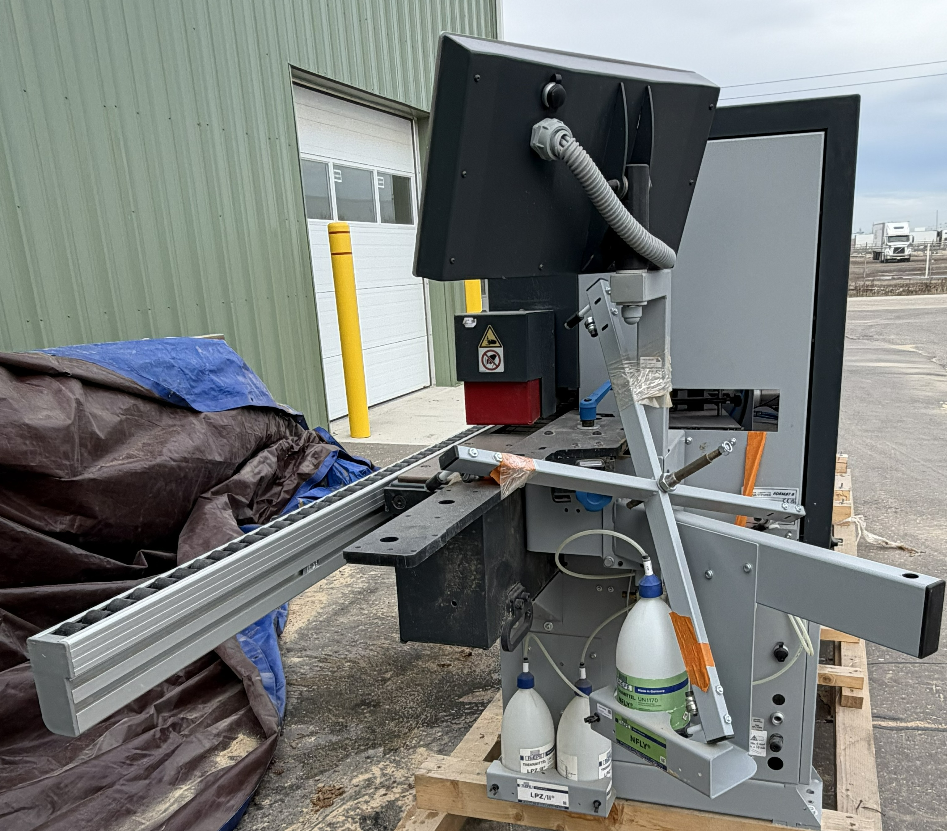Used 2023 Felder Tempora 60.06 L used Edgebander with Premilling and CR. #BBM2833