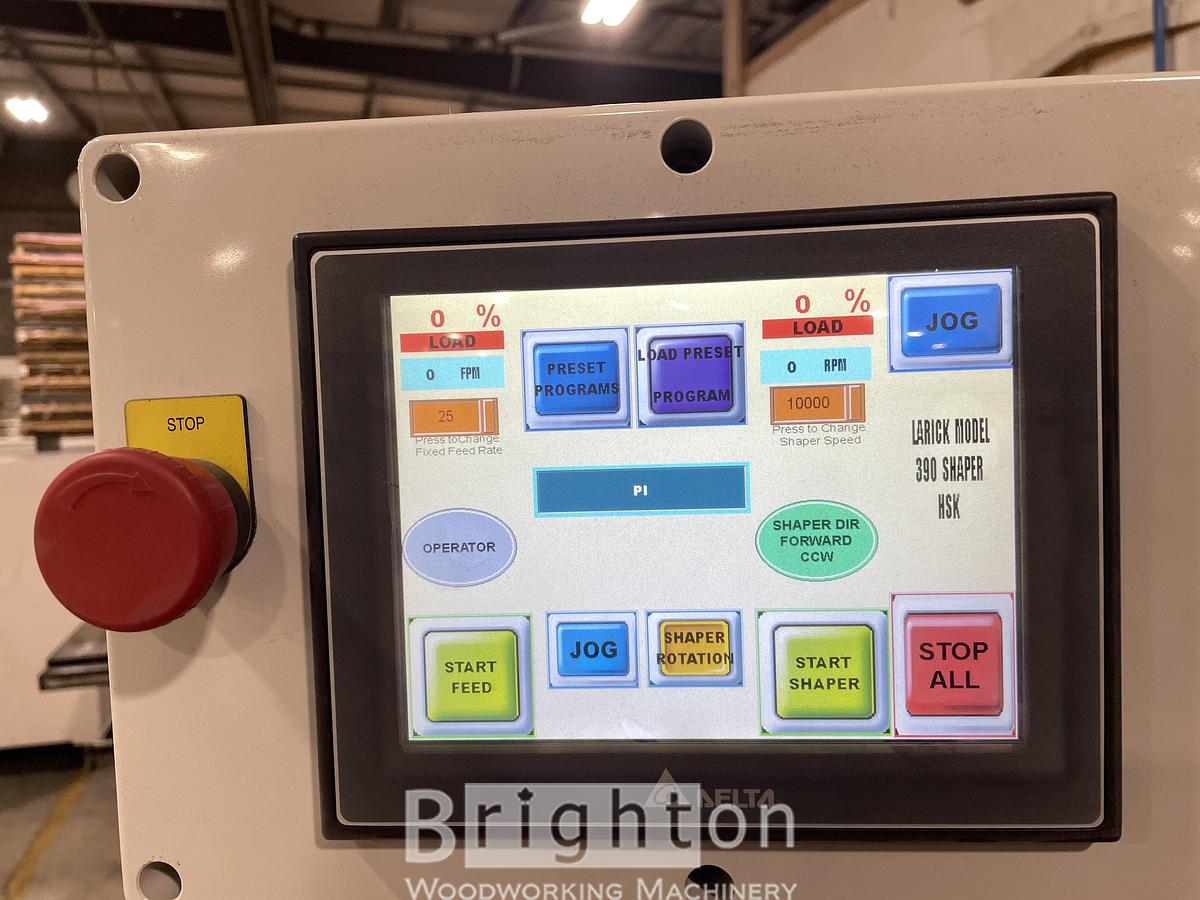Used Larrick 390 Automatic Shaper #BBM2793