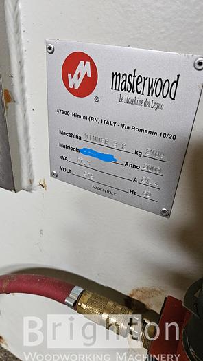 Used 2003 Masterwood Model Winner 3.2 used CNC machine. #BBM2693