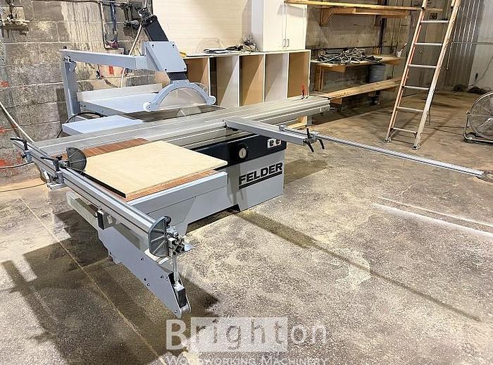 Used 2018 Felder K 500 S used 8.5ft Sliding table saw #BM2535