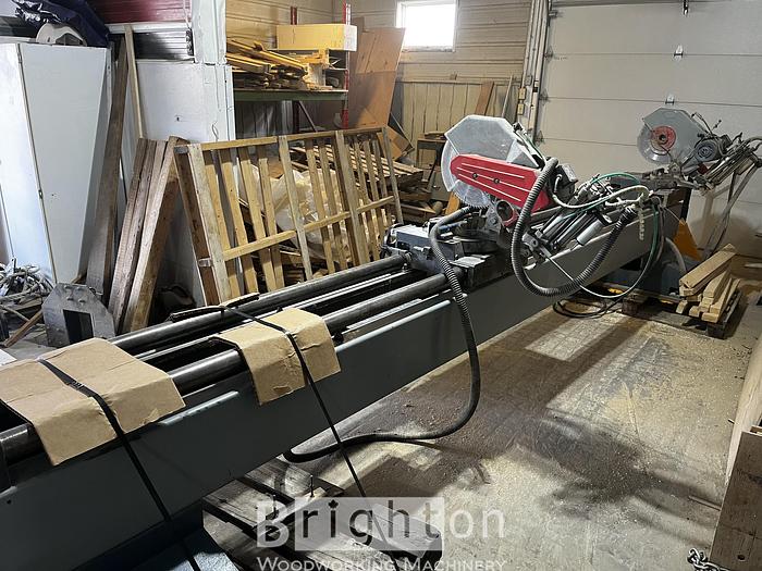 Used OMGA AL129 Used Double Miter saw #BM2533