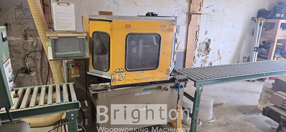 Used 2000 Traid  Ruvo CNC Stair router with rollers conveyors #BBM2784