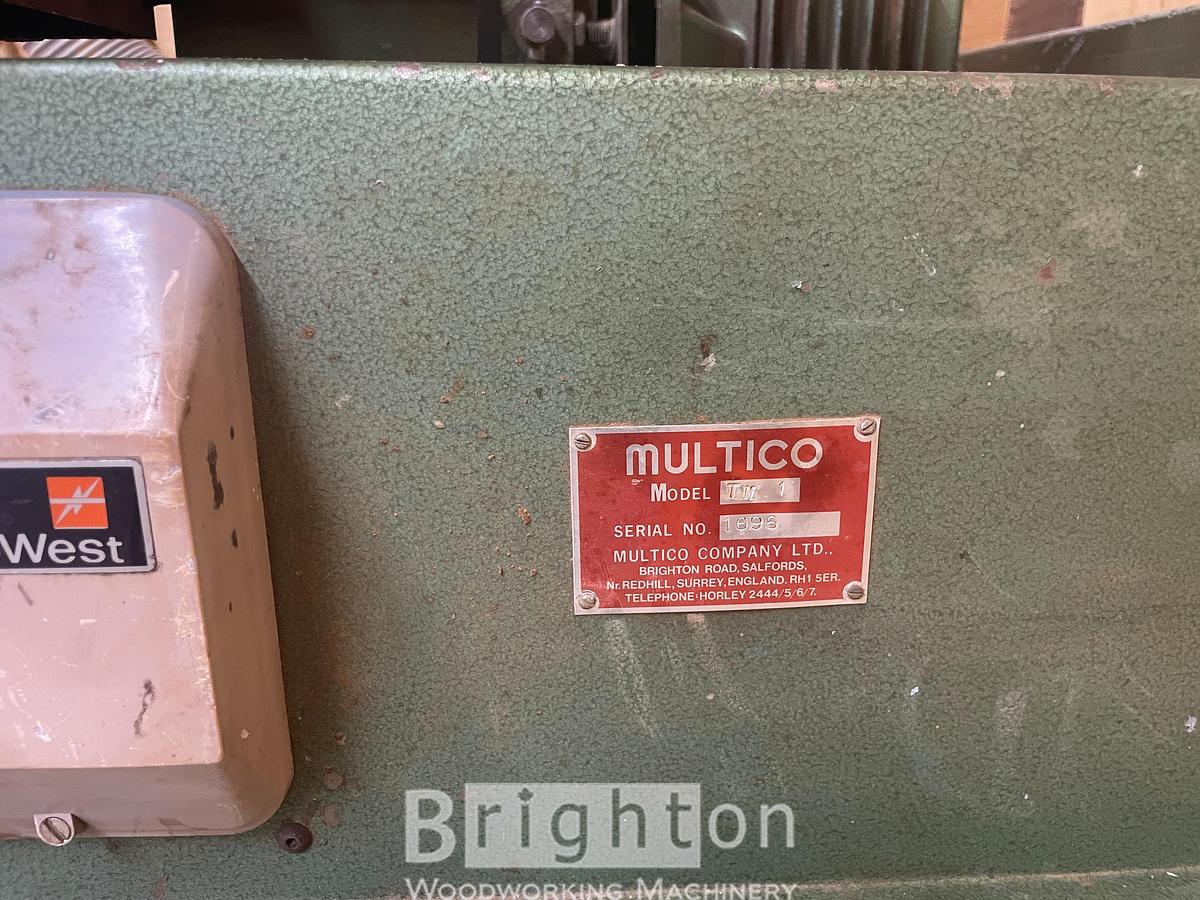 Used Multico TM-1 Tenoner #BBM2801