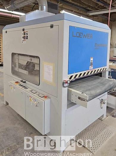 Used 2011 Loewer Discmaster 2DBB Compact used finish brush sander #BM2664