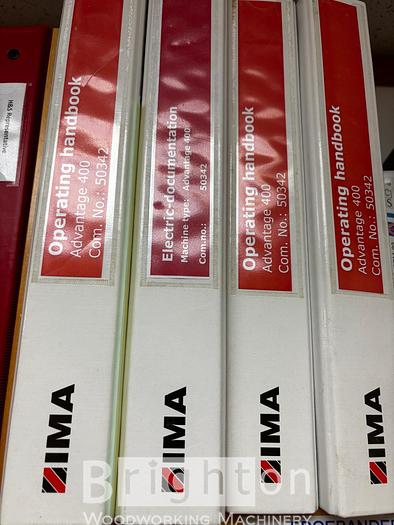 Used 2012 IMA Advantage 400 used edgebander #BBM2690