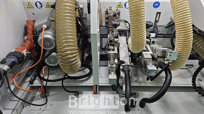 Used 2016 Biesse Akron 1440A used edgebander with Corner Rounding and Premilling ++ #BM2661