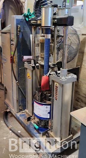 Used 2009 Homag Brandt KDF 650 used edgebander with EVA and PUR glue application #BM2464