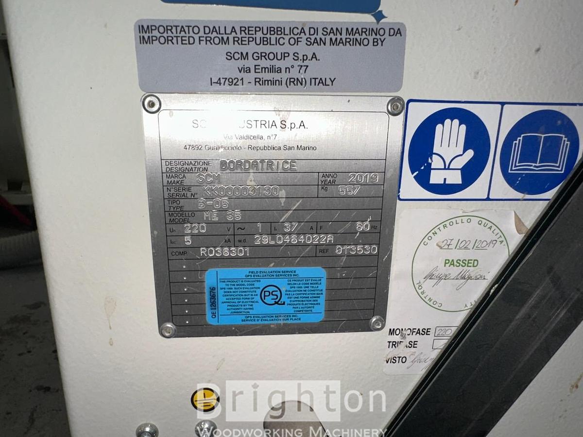 Used SCM Minimax ME35 Edge Banding Machine #BM2768