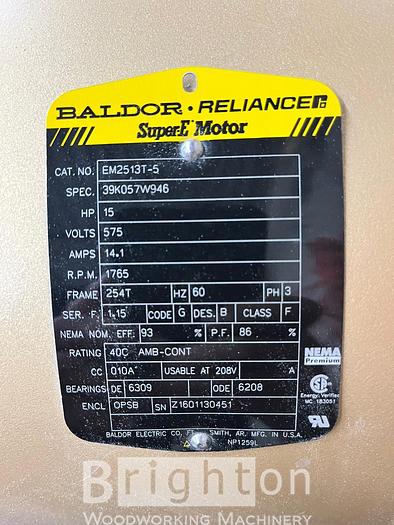 Used Devilbiss 15 HP Used Compressor #BM2621