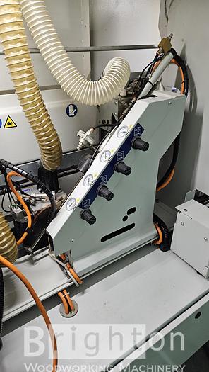 Used 2016 Biesse Akron 1440A used edgebander with Corner Rounding and Premilling ++ #BM2661