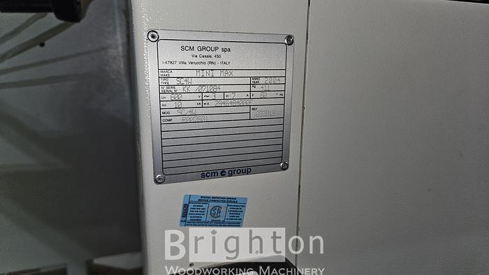 Used 2004 SCM Mini Max SC4W Used Sliding Table Saw #BM2633