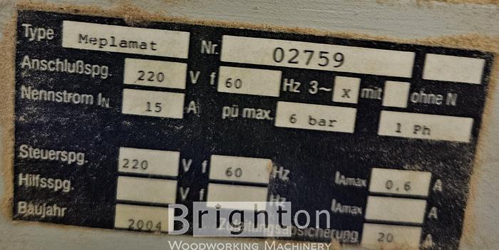 Used TBD Used Hinge Machine #BM2509