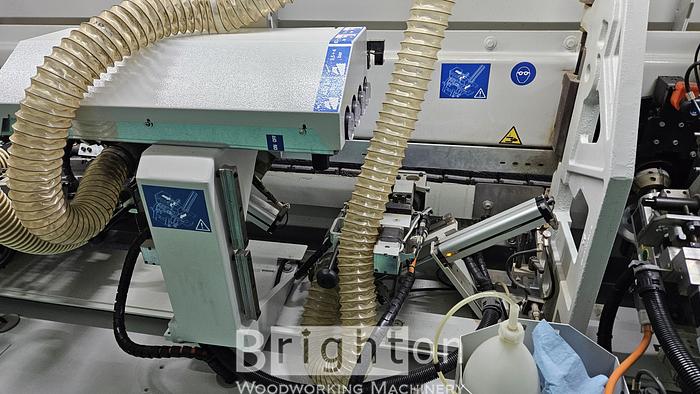 Used 2016 Biesse Akron 1440A used edgebander with Corner Rounding and Premilling ++ #BM2661