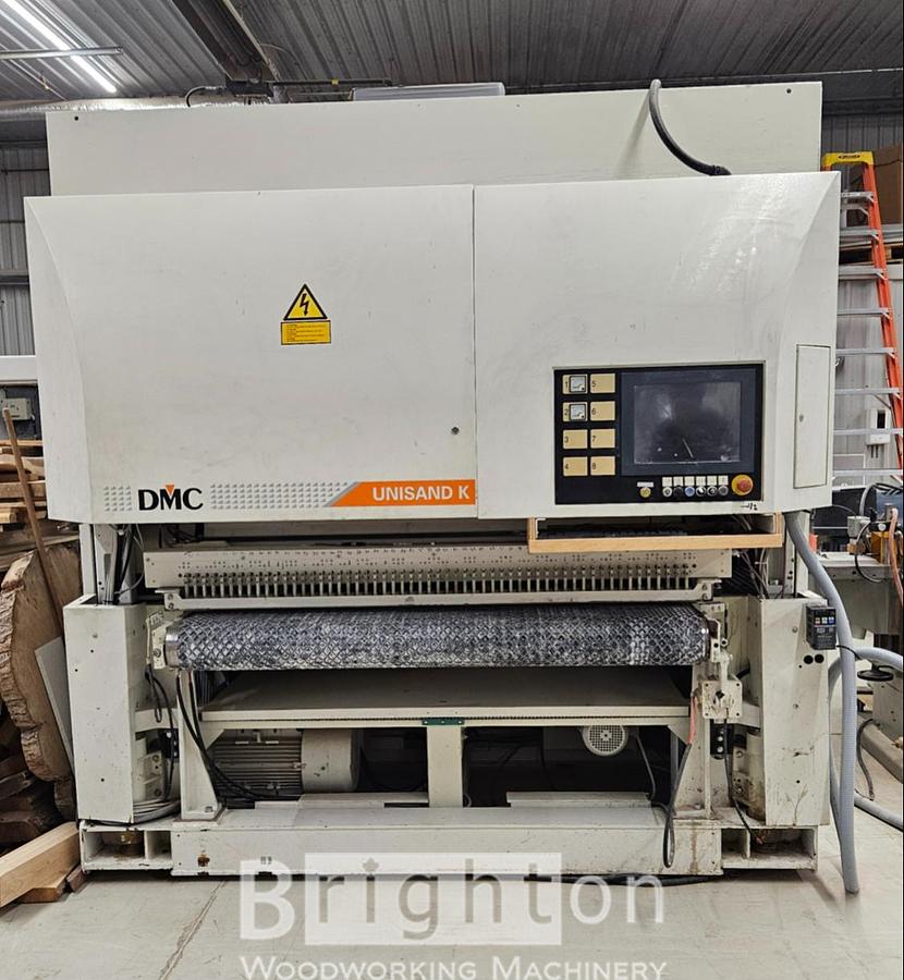 Used 2009 SCM DMC, model USK 1650 PS, 2 head widebelt sander with 65 inch capacity #BBM2740