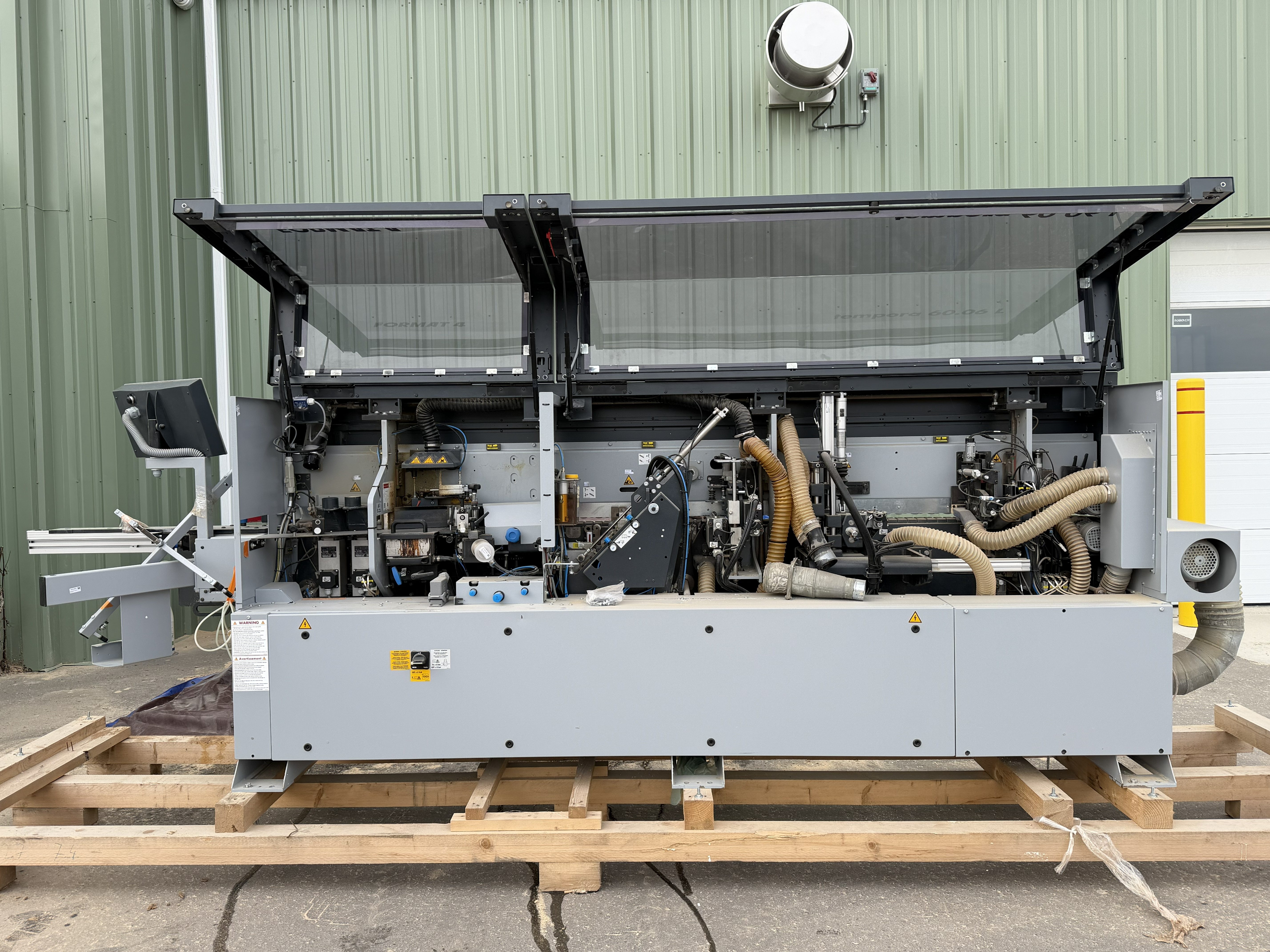 Used 2023 Felder Tempora 60.06 L used Edgebander with Premilling and CR. #BBM2833