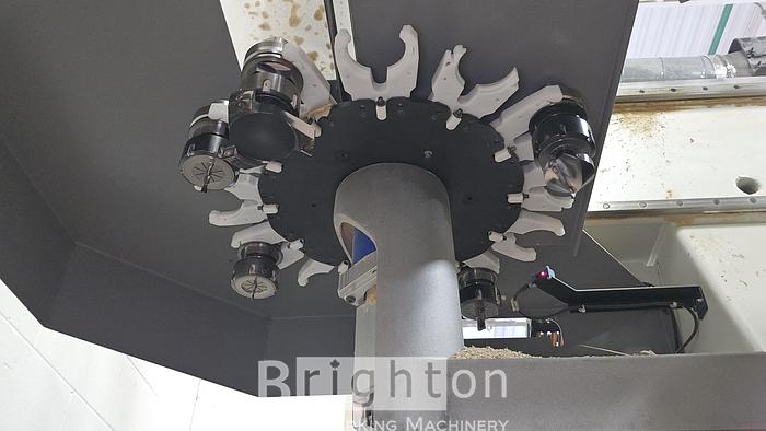 Used 2012 Biesse Skill 1536 G FT used flat table CNC with Load / Offload capability. #BBM2667