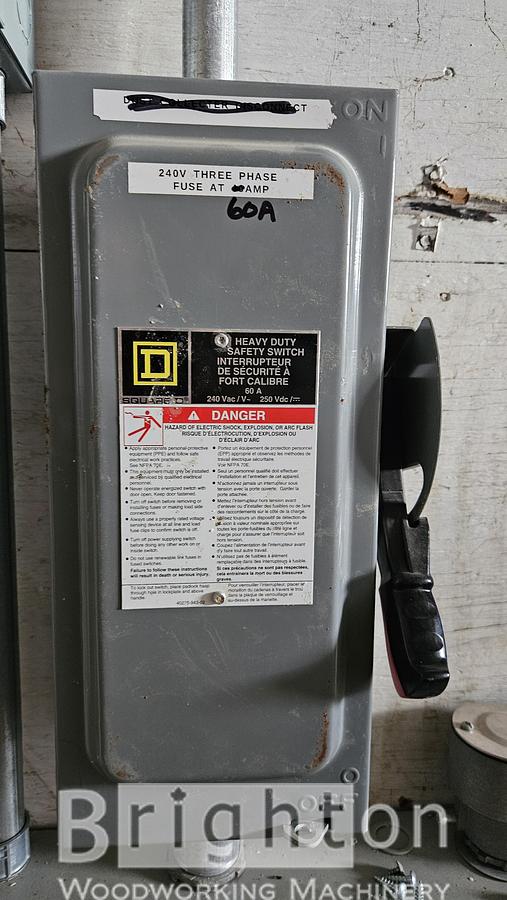 Used American Rotary Used heavy duty rotary phase converter in mint condition. System will be removed from the wall and prepared on a skid for shipping. #BM2866