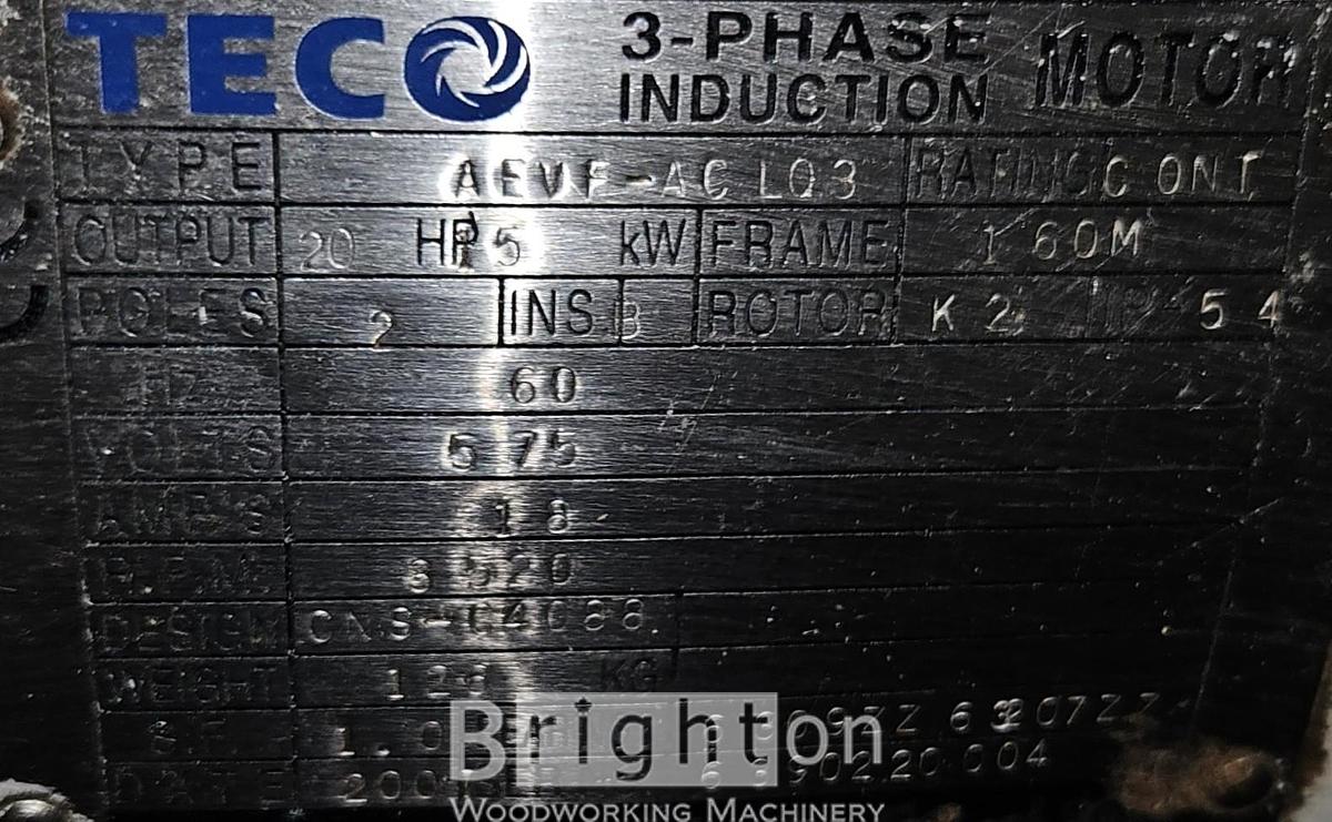 Used 2008 Cantek Leadermac  LMC-623P used 6 head moulder. #BM2700