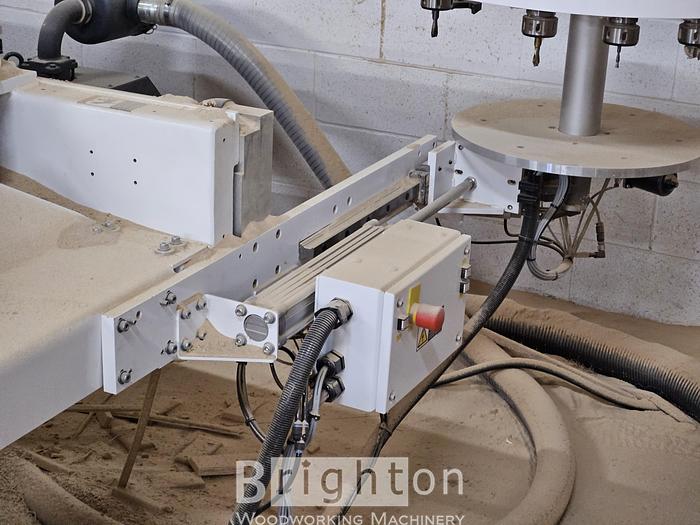 Used 2018 Homag Weeke N-300 Used CNC with Vac pump and transformer #BM2510