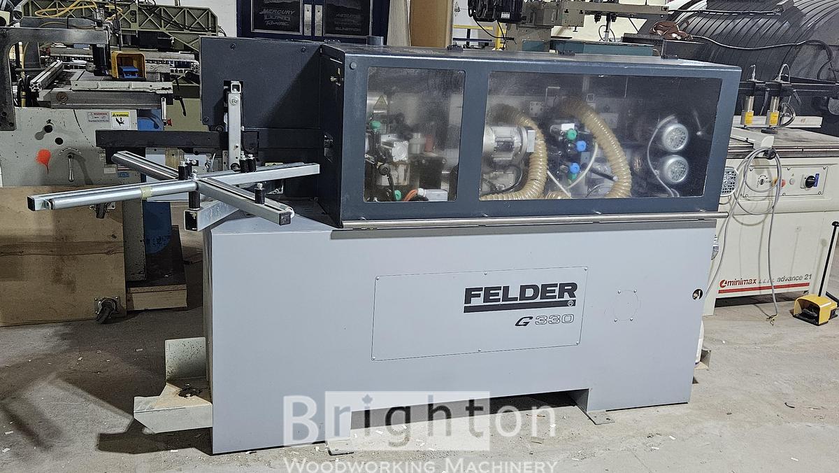 Used 2021 Felder G330 used edgebander. #BM2719