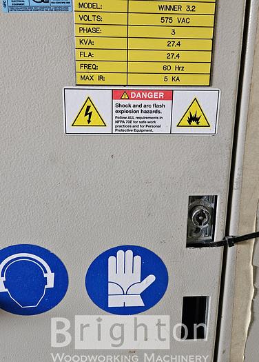 Used 2003 Masterwood Model Winner 3.2 used CNC machine. #BBM2693