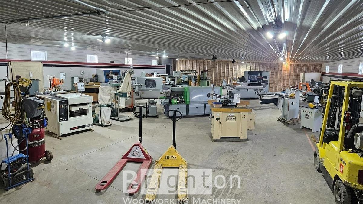 Used SCM, SIlver, Robland, Felder, Ritter, Vitap, Hyster, Delta, Craftex, Blum, etc Various Models of industrial Woodworking machinery reduced to sell. #BM2864