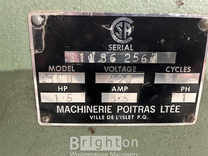Used Poitras 2300 #CBM2452