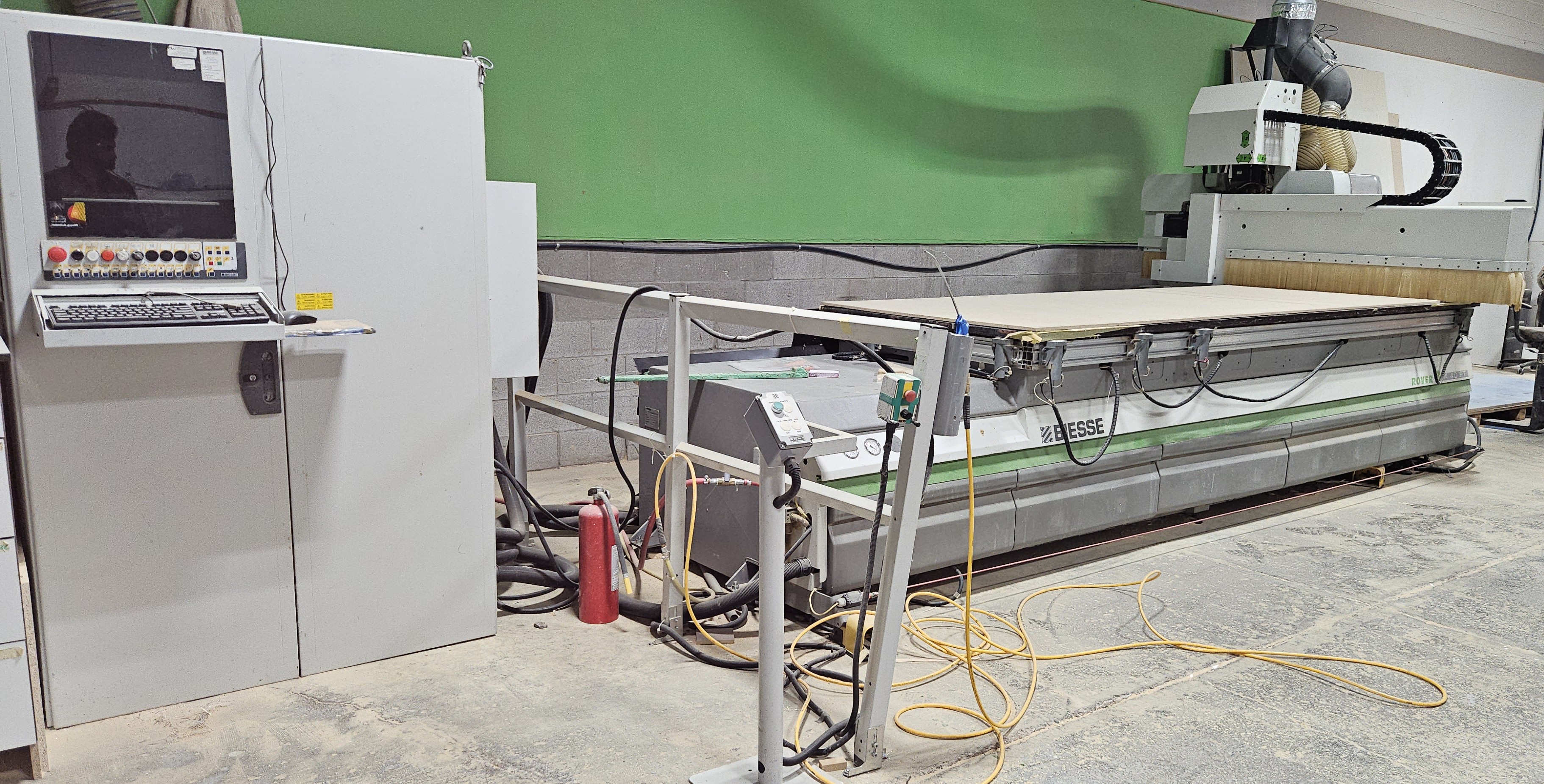 Used 2006 Biesse Rover B 4.40 FT used flat table nesting CNC #BBM2844