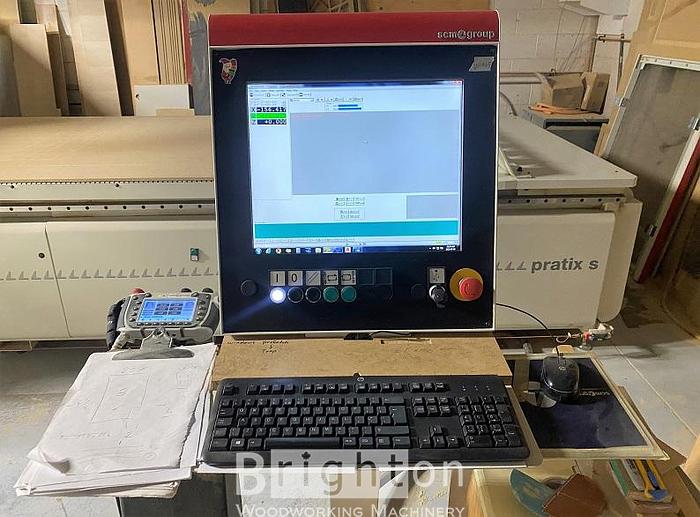 Used 2017 SCM Pratix S15 C used Flat table cnc machine #BBM2503