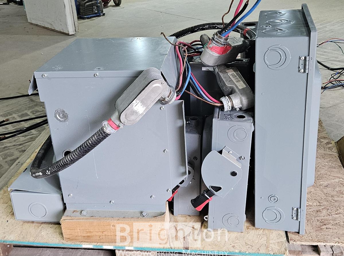 Used American Rotary Used heavy duty rotary phase converter in mint condition. System will be removed from the wall and prepared on a skid for shipping. #BM2866