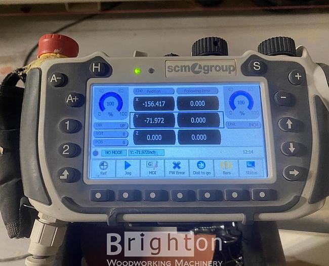 Used 2017 SCM Pratix S15 C used Flat table cnc machine #BBM2503